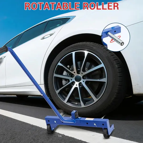 GARVEE Adjustable Tire Moving Cart Tool - 500 lbs Heavy Duty Tire Dolly for Effortless Tire Lifting and Moving in Your Garage and Workshop