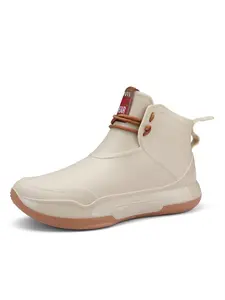 1 Pair of Unisex Casual Rain Boots: One-Piece Waterproof Upper, Anti-Slip & Wear-Resistant Outsole, Outdoor Practical Style, Ideal for Men's Daily Commute in Rainy Season