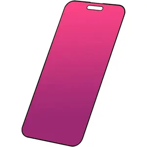 Screen Protector for  16 Pro Max, 6.9 inch Tempered Glass Gradient Colorful Anti Blue Light  Full Coverage