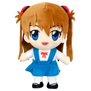 Evangelion New Movie - Soryu Asuka Langley Movable Ver Plush 8"H