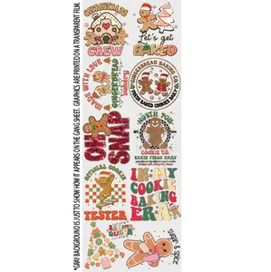 GINGERBREAD LOVERS DTF GANG SHEET (22x60in)