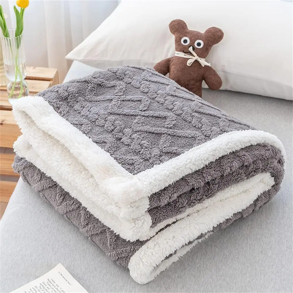 Bepatio Double Sided Faux Fur Blanket -Soft Fluffy Summer Blanket for Couch Sofa Bed-Birthday, Housewarming, Fleece Throw Blanket for Couch,Bed,Sofa,Bedroom ,410GSM- 60" x 80"