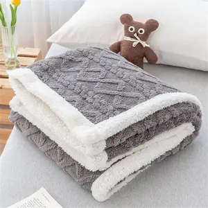 Bepatio Double Sided Faux Fur Blanket -Soft Fluffy Summer Blanket for Couch Sofa Bed-Birthday, Housewarming, Fleece Throw Blanket for Couch,Bed,Sofa,Bedroom ,410GSM- 60" x 80"