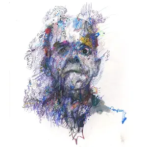 Michael Alan Alien "Frankenalien 2.0" 11"x14" fine art print