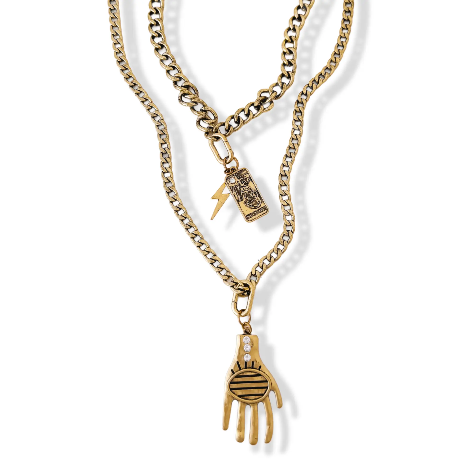 OLSEN WRAP STATEMENT NECKLACE