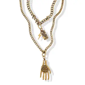 OLSEN WRAP STATEMENT NECKLACE