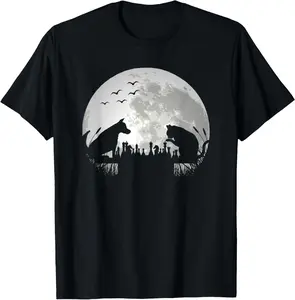 Chess Player | Chess Board Dog Cat | Funny Chess Lover Men Women Girls Kids T-ShirtBlack Cotton T