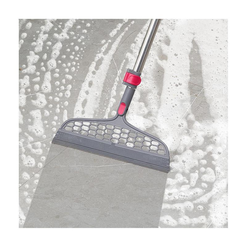 True & Tidy Mop & Bucket System with Silicone Floor Sweeper