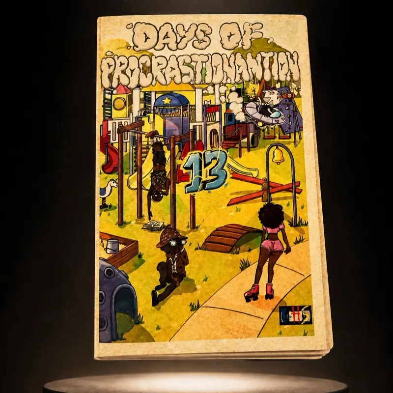 Days of Procrastinantion: Day 13 – A Cinematic Mini Comic by Keep Hope Services (Limited Print First Edition), Comicbook