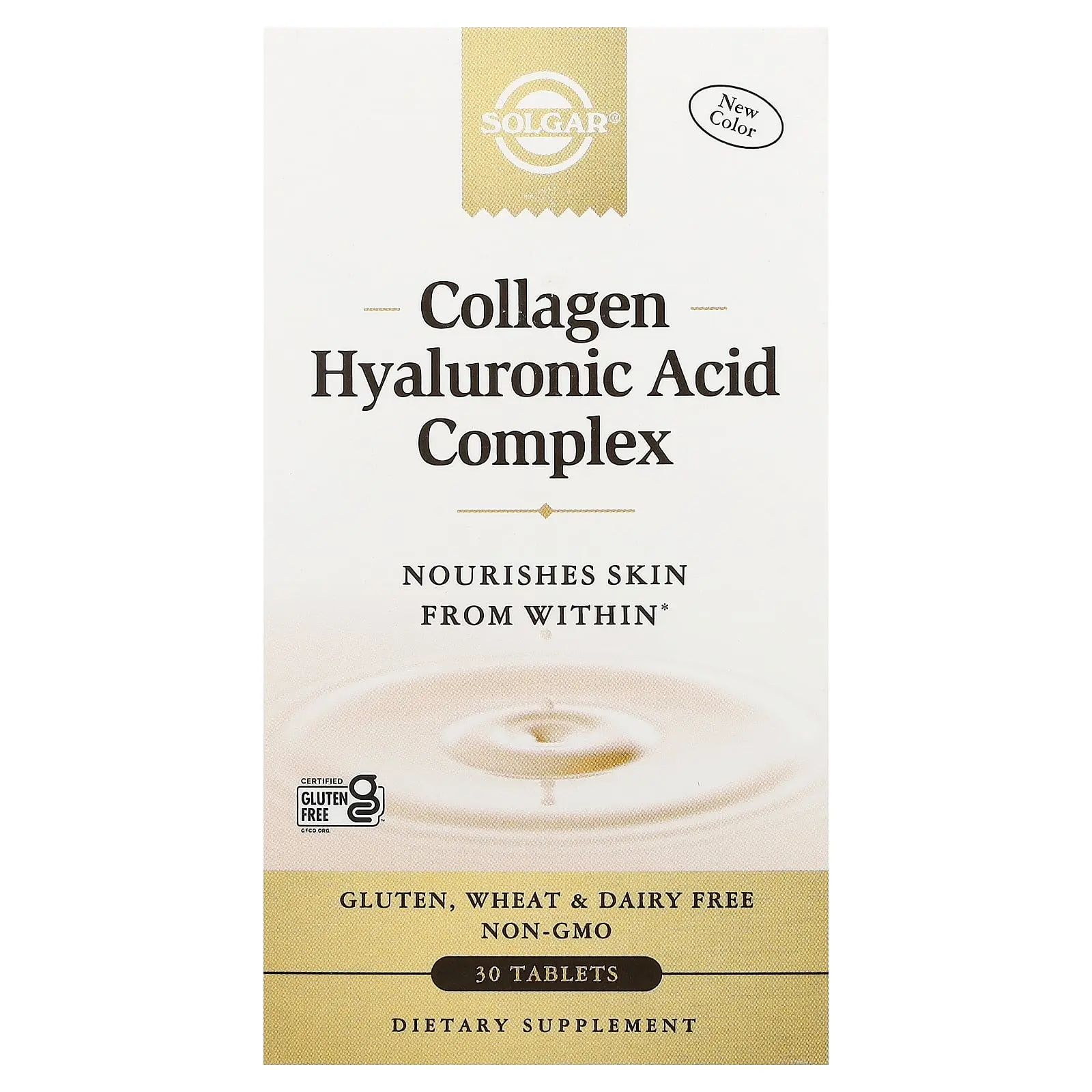 Solgar Collagen Hyaluronic Acid Complex, 30 Tablets Solgar Collagen Hyaluronic Acid Complex, 30 Tablets