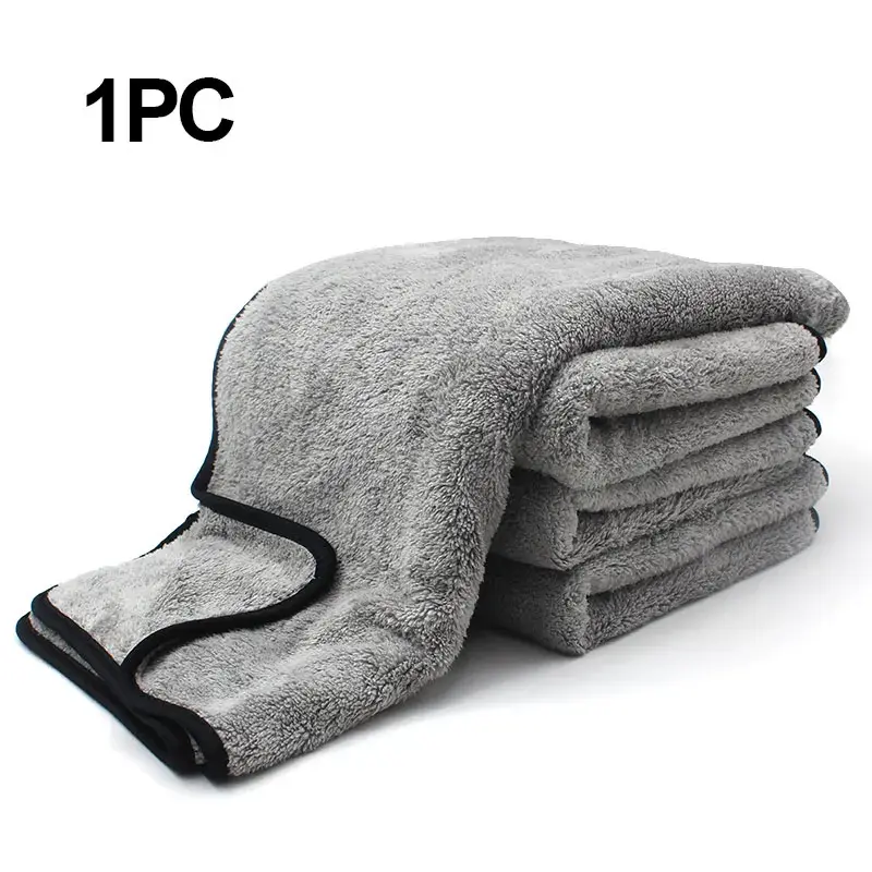 SEAMETAL Premium Microfiber Car Wash Towel, 100x40cm Super Absorbent Auto Cleaning Cloth, 1-Time Drying Automotive Car Washing & Maintenance Accessory