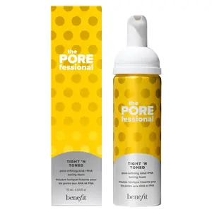 Benefit Cosmetics The POREfessional Tight 'N Toned Pore-Refining AHA+PHA Foaming Toner