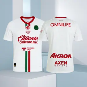2025 26 New Chivas Away White Home Red Short Sleeves Soccer Jerseys Top Fan Version