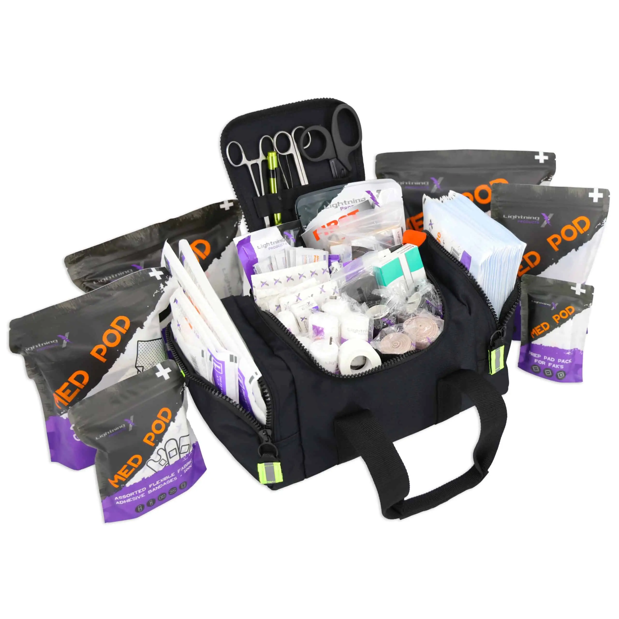 Compact First Responder Bag w/ Basic Fill Kit | MB10-SKA Compact First Responder Bag w/ Basic Fill Kit | MB10-SKA