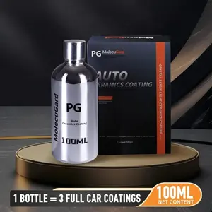 Auto Ceramics Coating -AdvancedQuick APG cting Coating Agent with Dust Proof &Glazing Effects -Long Lasting Car Paint WaxingSolution for Showroom Shine