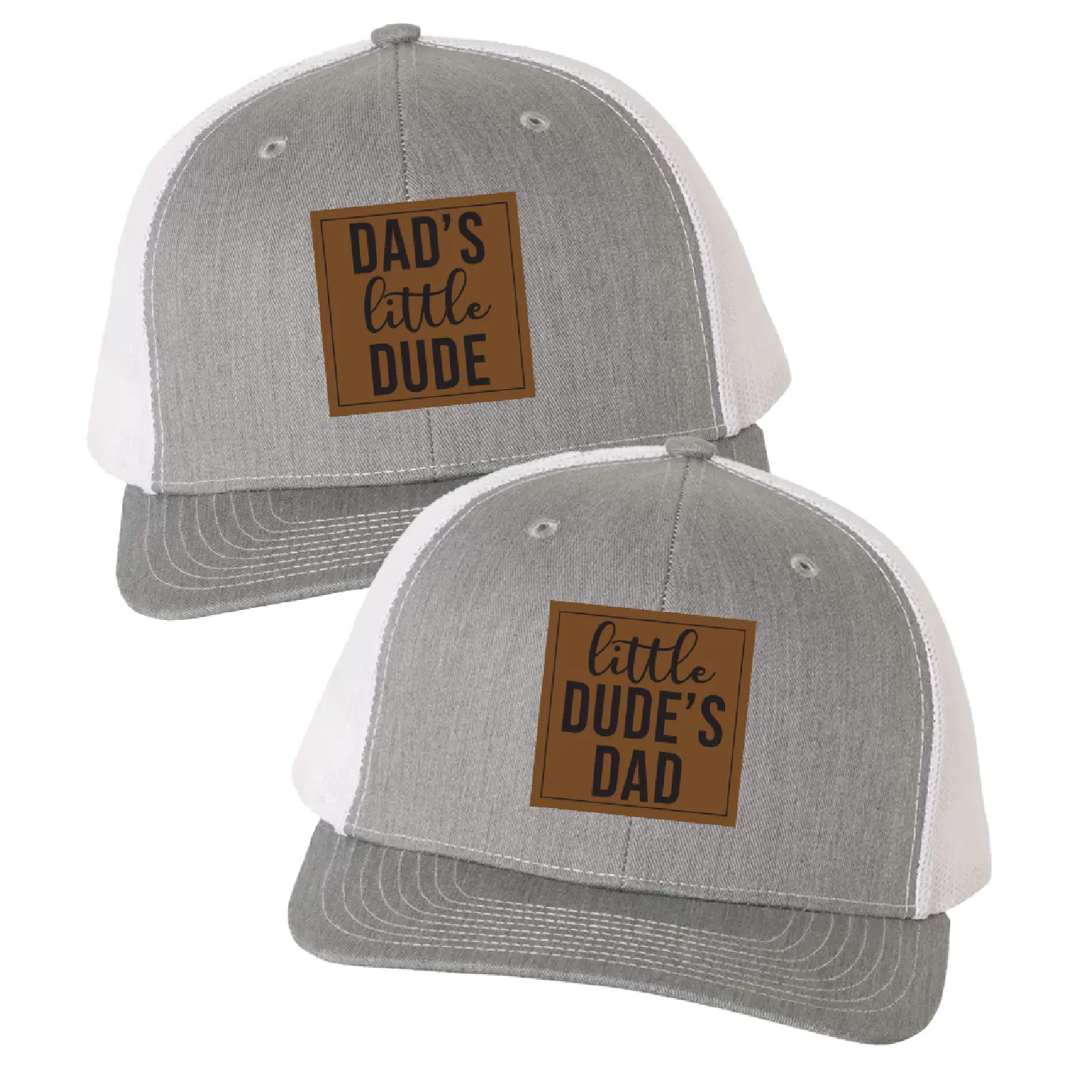 Matching Dad Hats, Dad's Little Dude Hat, Little Dude's Dad Hat, Richardson Cap, Father’s Day Hats, Gifts for Him, Cap Daddy