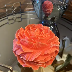 Beautiful Floral Soy Candle