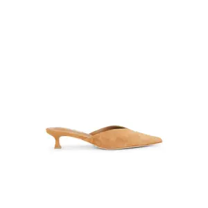 Tony Bianco Connie Mule Pump in Taupe Suede