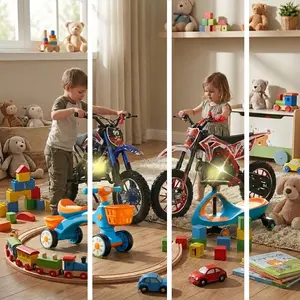 Yucoap 【GEN 1】Kids Multi-Functional Ride-On Toy | Outdoor Play for Ages 6-15 | Ideal Teen Gift for Fun Adventures