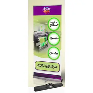 Custom Advertising/Event Banner – 31.5" x 80" Retractable Banner Stand
