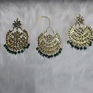 Teeka & earrings Female