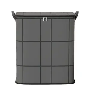 Waterproof Laundry Basket, Leak-Proof Wet Towel Holder, Standing Side + Soft Closure Lid, Home Gym RV Essential, Holiday Gift, Laundry Hamper, Waterproof Clothes Basket