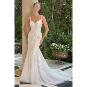 Andrea and Leo -WL068 Sleeveless Bridal Mermaid Dress