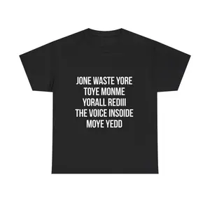 Jone Waste Yore Toye Monme Yorall Rediii Blink 182 parody lyrics I miss you Don't waste your time on me band shirt large sizes
