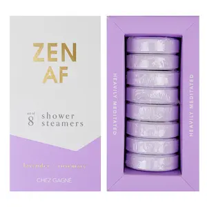 Zen AF - Shower Steamers Gift Set - Lavender + Rosemary Scented - Clean Ingredients