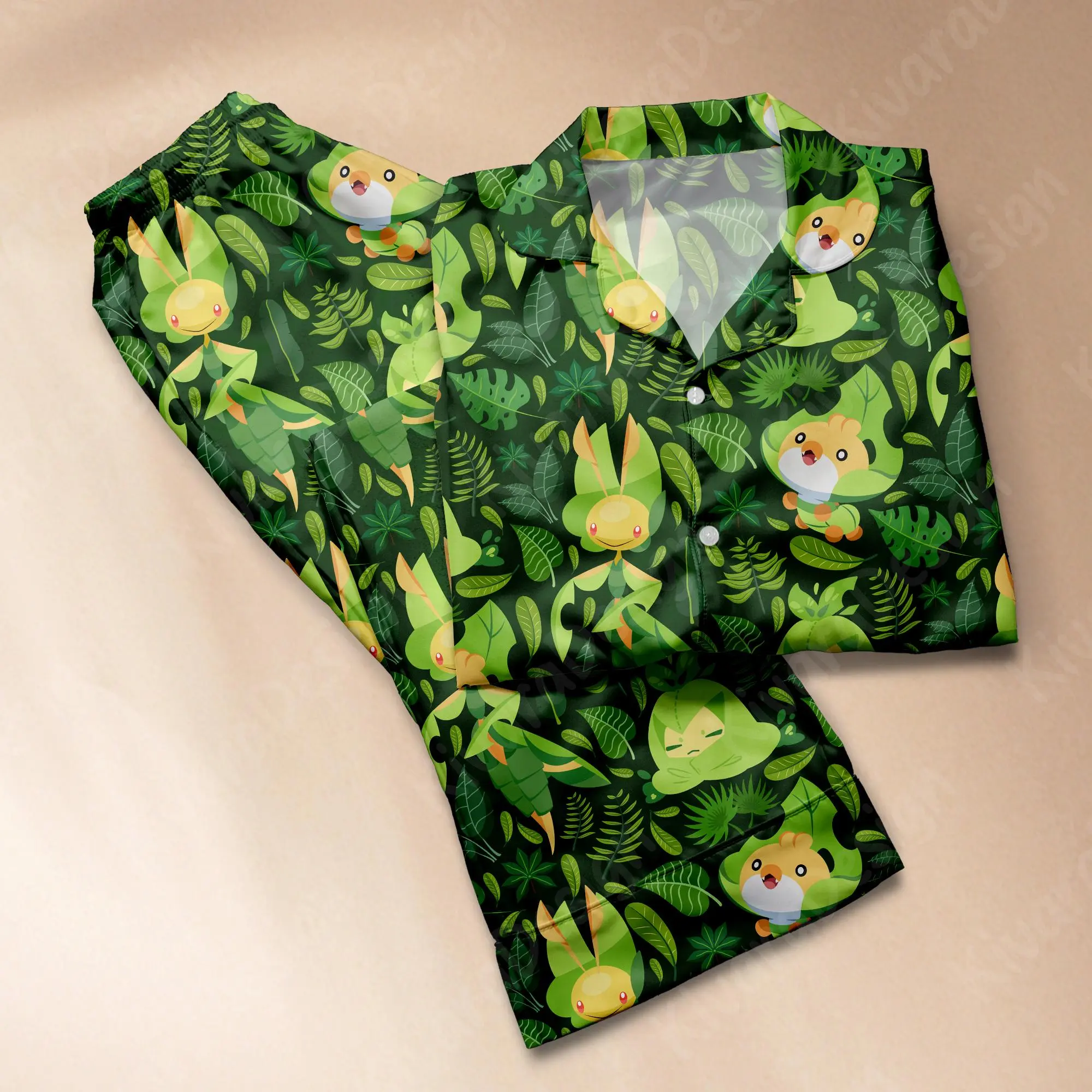 Se wad dle Evolution Pajamas Set Family Comfort for Adult Fans