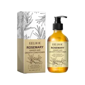 Eelhoe Rosemary Ginger Conditioner For Dry Hair And Frizzy, Supple, Fluffy, Repairing And Volumizing Conditioner Haircare Shampoo Natural Moisturizing