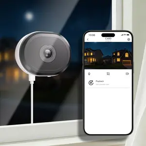 3MP 2K Window Camera,2.4GHz & 5GHz WiFi Indoor Camera for Home Security,Color Night Vision,AI Human/Pet/Vehicle Detection,24/7 Recording,Cloud & SD Card Storage,Camera Systems,IP Camera,Easy & Quick Install,Home Security Cameras