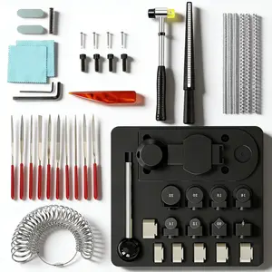 Spoon Ring Maker Kit  Professional Ring Bender with Nylon Dies & Measuring Tools for DIY