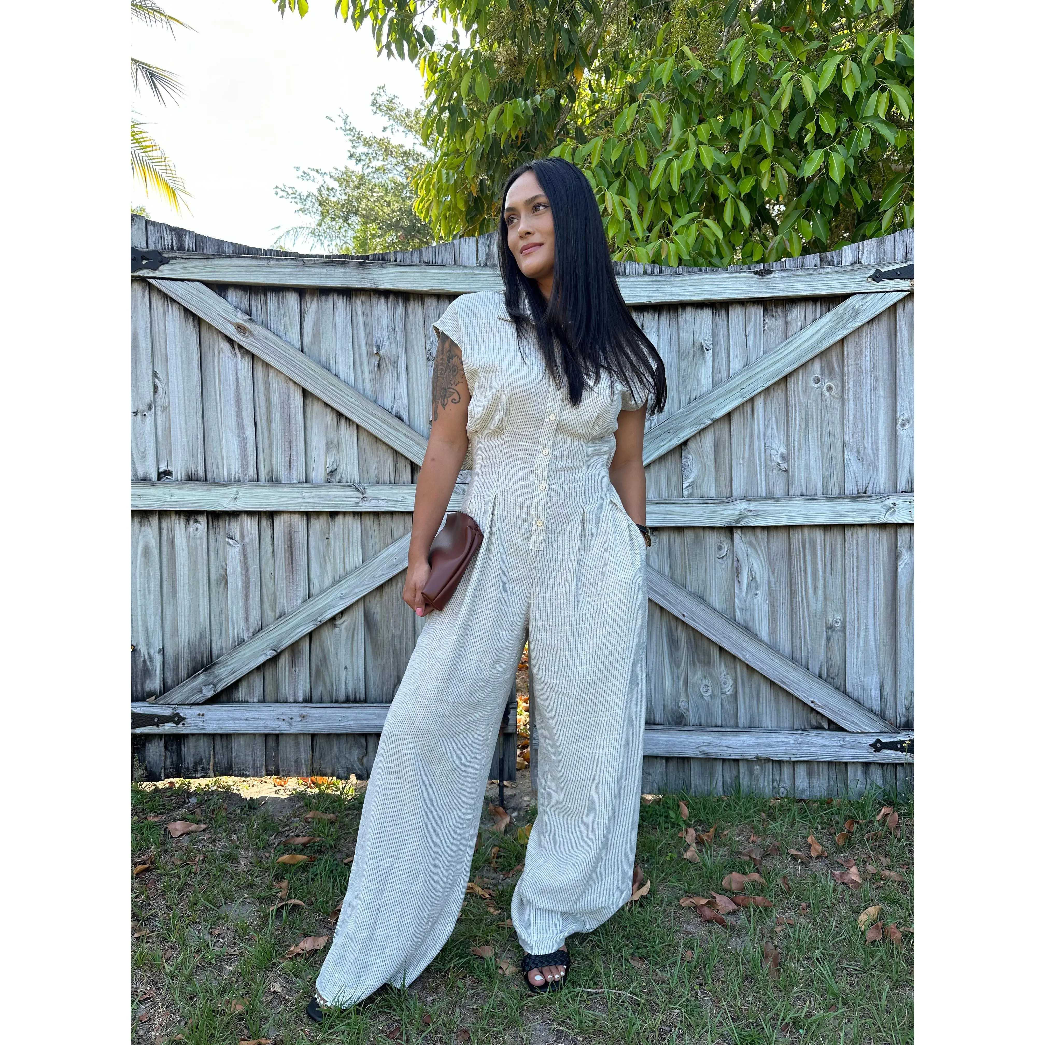 Natural Wonder Linen Jumper