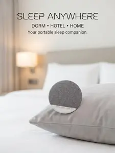Sleep Like a Baby With Pillow Speake Ultra Thin Hidden Body Wireless Ear-Free Experience Soft Gentle Sound Transmission Built-in Relaxing Ambient Sounds Stable Bluetooth Connection