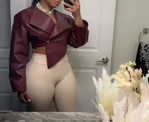 Don’t Wanna Do Anything Else Leatherette Jacket