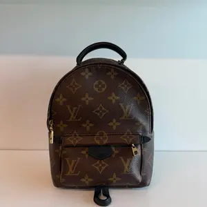 Pre-owned Louis Vuitton canvas Backpacks Palm Springs Mini Backpack