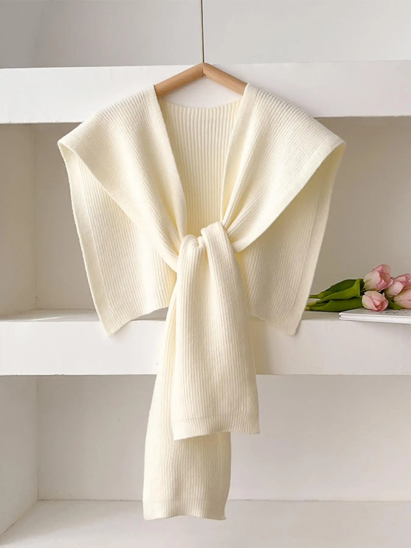 Solid Color Scarf, Casual Versatile Shawl for Women & Girls, Fashion Accessories for Daily Wear, Chic Trendy All-match & Exquisite Scarf for Birthday