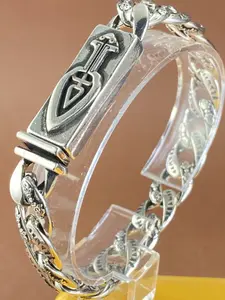 2026 Retro Ethnic Style Six-Character Mantra Bracelet, Unisex Tibetan Buddhist Jewelry, Durable Alloy Material, Perfect Gift