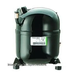 NEK6212Z1 Nidec Embraco Compressor, hermetic, high temp, medium temp, 1/2 HP, R134a, 115/1/60