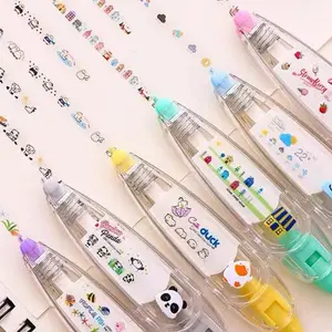 1 Piece Press Type Correct Correction Tape, Random Correction Tape, Stationery Supplies