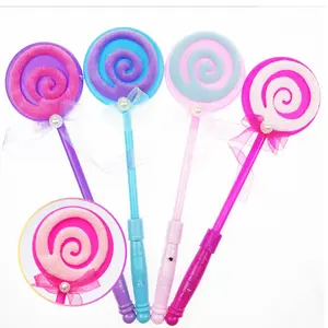 LED Light Up Lollipop Wands 8 Packs Multi-Mode Glow Stick Toys Safe Bendable with Vibrant Visual Effects for Carnivals & Parties
