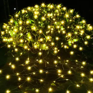【GARVEE】200 Warm White Incandescent Net Lights for Bushes - Indoor/Outdoor Decorations, String Lights for Garden Trees, Bushes, and Events