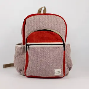 Red2 Hemp Backpack