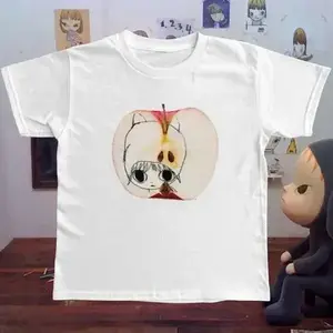 Yoshitama Nara Apple Baby Tee Y2K Trendy Outfit