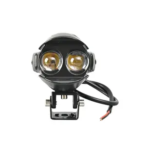 High End Dual Head Water Bird LED Spotlight, 12V/24V Lens Focused Super Bright Long Range Driving Light, Excellent Heat Dissipation Waterproof Offroad Auxiliary Lamp for Motorcycle Truck SUV ATV UTV