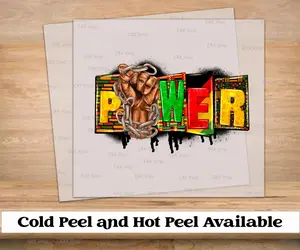 Black History Power Black History DTF Transfer | Ready to Preass Tshirt Transfers