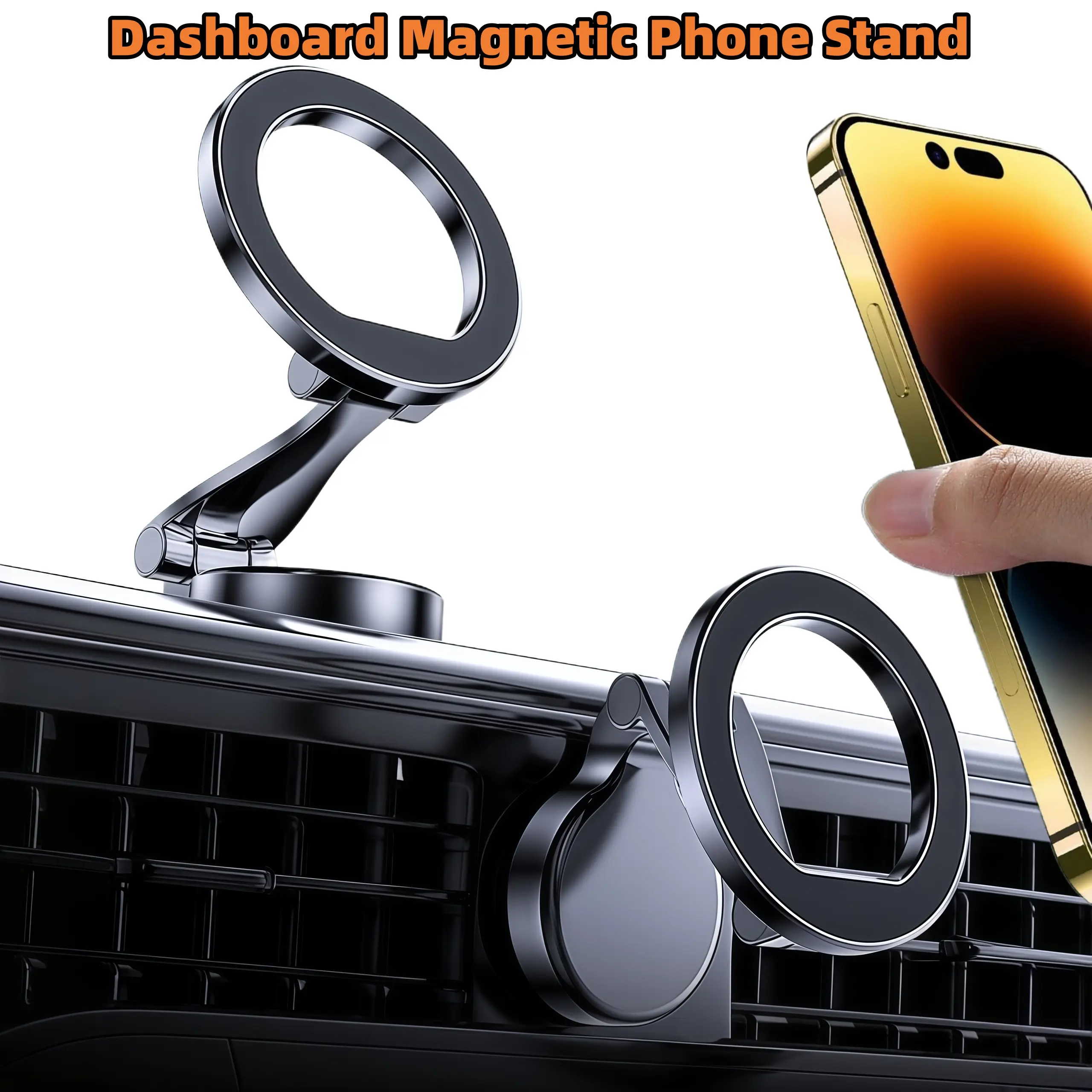 N52 Magnetic Car Phone Mount For Magsafe, Self-adhesive Quick Install ...