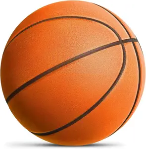 Silent Basketball Dribbling Indoor 2025 Latest Foam Ball 8.3in Impact-Resistant Easy Grip Low Noise Polyurethane Training Ball for Indoor Activities