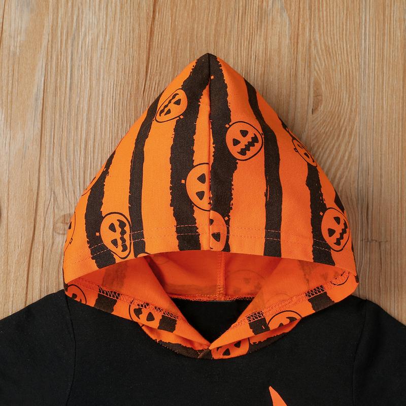 Ma&Baby Newborn Halloween Outfits Baby Boy Girl Just Bootiful Ghost Hooded Romper  Jumpsuit Fall Winter Clothing